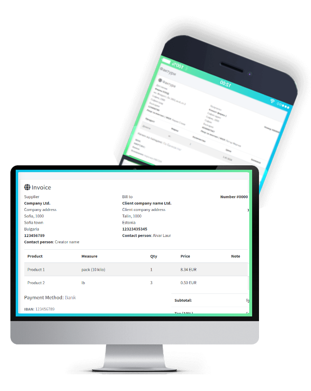 InvoiceOut - онлайн софтуер за фактури